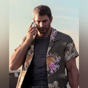 Chris Redfield's Tiger Hawaiian Shirt [Resident Evil: Death Island]